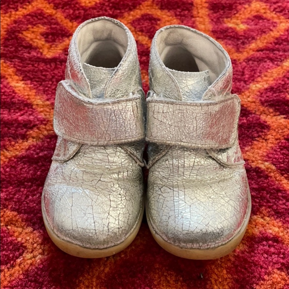 Falcotto silver boots for kids